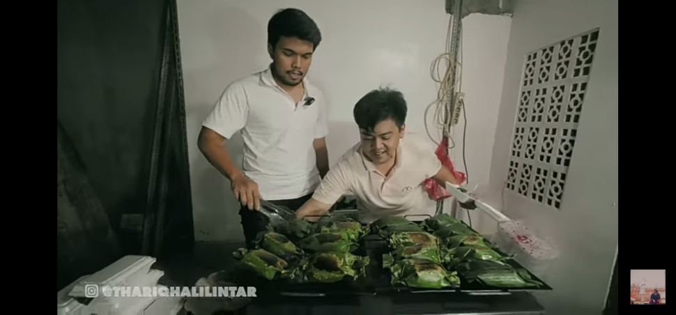 Potret Warung Nasi Bakar Melati Eks JKT48 (YouTube/Thariq Halilintar)