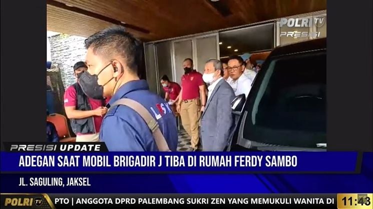 Rumah Ferdy Sambo (YouTube/Polri TV)