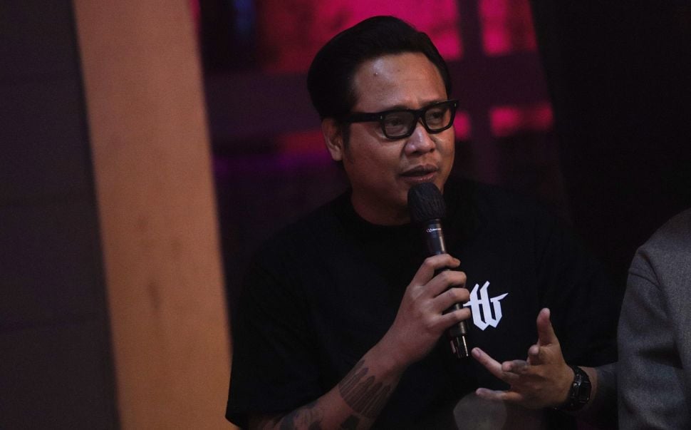 Gofar Hilman saat ditemui di Soho Bulding, Jakarta, Senin (5/9). [Suara.com/Oke Atmaja]