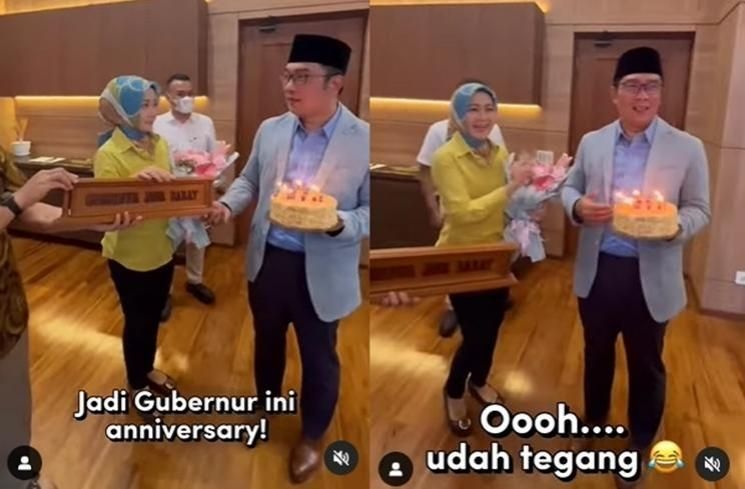 Momen Atalia Rayakan 4 Tahun Kepemimpinan Ridwan Kamil di Jabar (Instagram/@ataliapr)