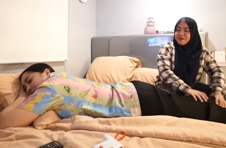 Momen Nagita Slavina Tidur di Kos (YouTube Rans Entertainment)