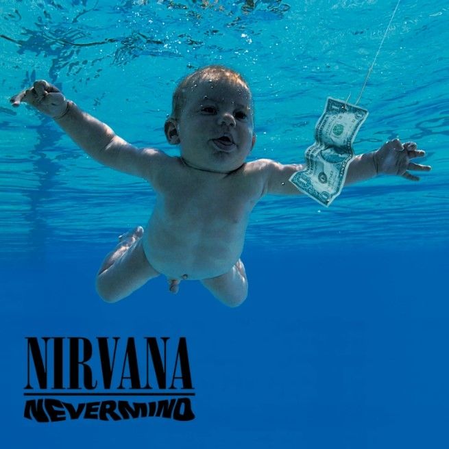 Sampul album Nirvana yang digugat (Instagram)