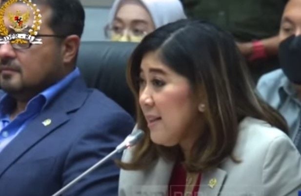 Ketua Komisi I DPR RI Meutya Hafid (Youtube)