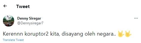 Cuitan Denny Siregar kritik pedas pemerintah. (Twitter/Dennysiregar7)