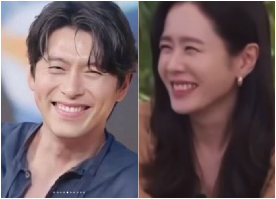 Perubahan senyum Hyun Bin (Instagram)