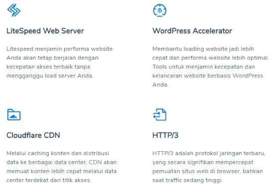 Daftar fitur unik Niagahoster.