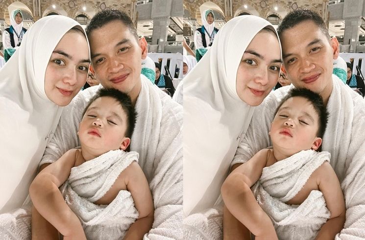 Potret Citra Kirana Berangkat Umroh (Instagram/@thereal_rezkyadhitya)