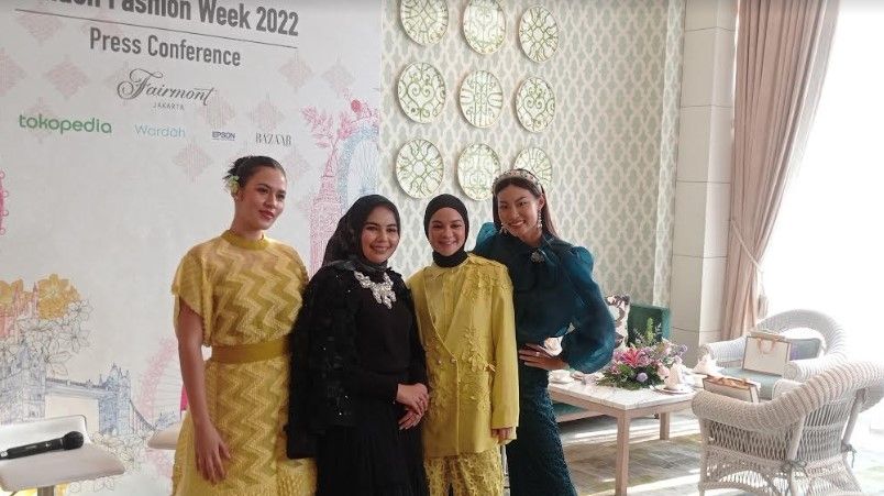 Gandeng Raisa Produk Lokal Ini Bawa Tenun Garut ke London Fashion Week. (Suara.com/Fajar Ramadhan)