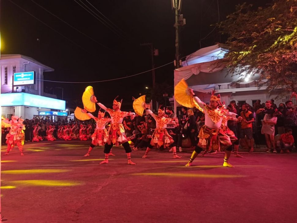 Pembukaan FKY 2022 di Teras Malioboro 1, Senin (13/9/2022) (Suara/Hiromi)