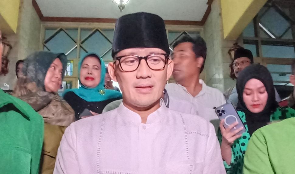 Menparekraf Sandiaga Uno. [Kontributor / Putu Ayu Palupi]