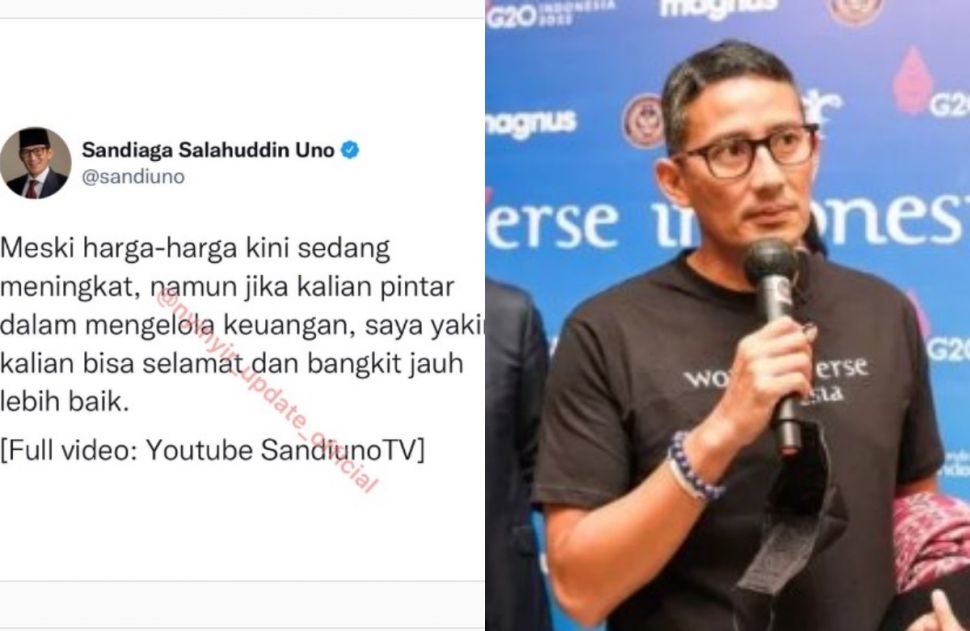 Sandiaga Uno jadi bulan-bulanan warganet (Nyinyir_update_official)