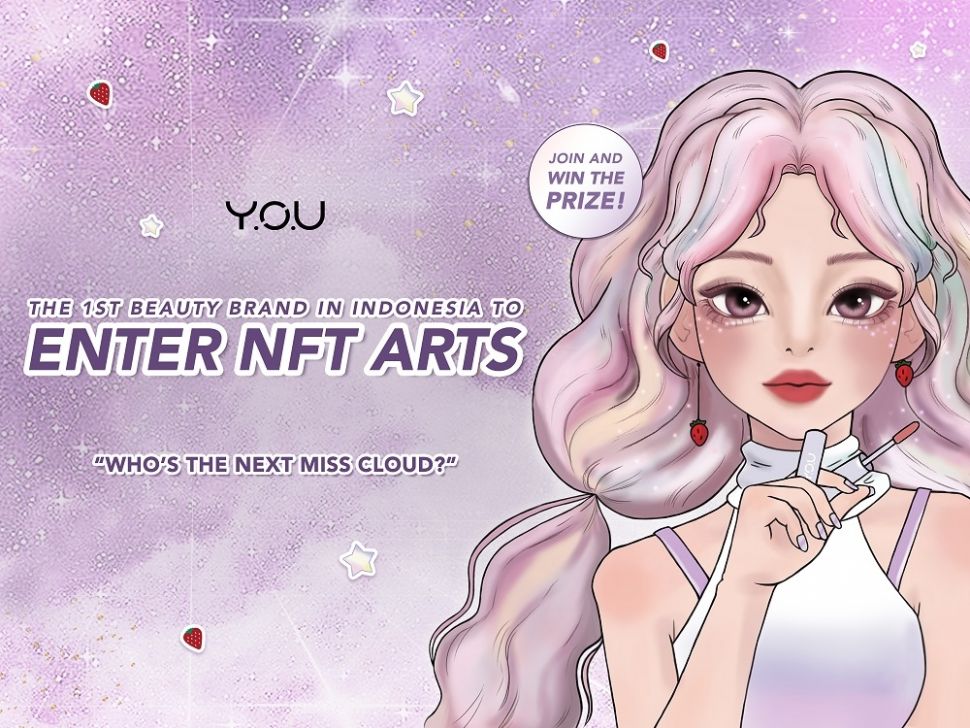 YOU Beauty jadi brand kecantikan pertama di Indonesia yang luncurkan NFT Art. (Istimewa)