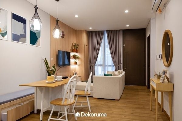 Desain Interior Japandi Natural (Dekoruma)