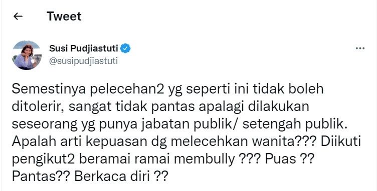 Cuitan Susi Pudjiastuti