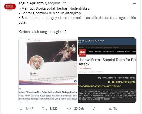 Cuitan Teguh Aprianto (twitter.com/secgron)