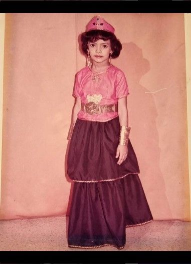 Foto masa kecil Najwa Shihab (Instagram)