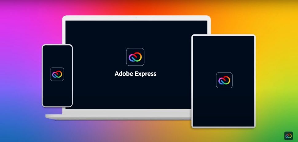 Tampilan Adobe Express. (YouTube / Adobe Express)