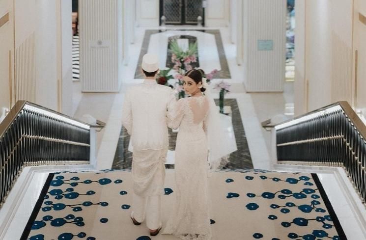 Potret Nikah Amanda Adik Maudy Ayunda (instagram/@akhairunnisa)