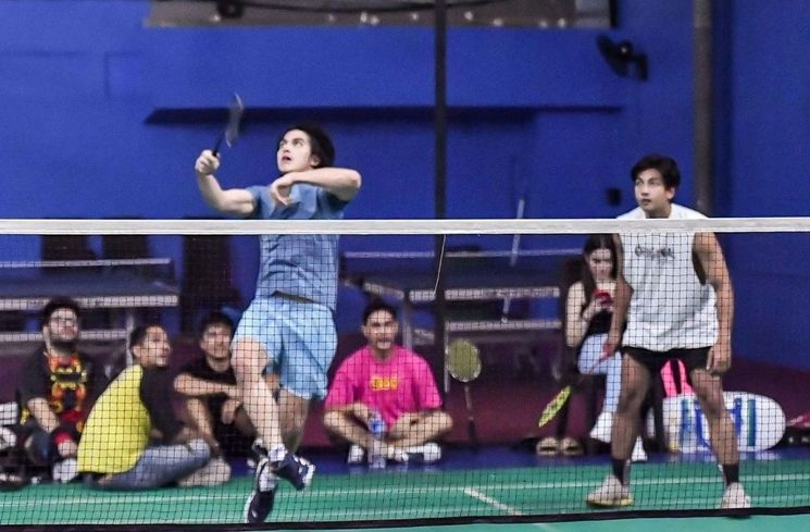 Potret El Rumi Main Badminton (Instagram/@elelrumi)