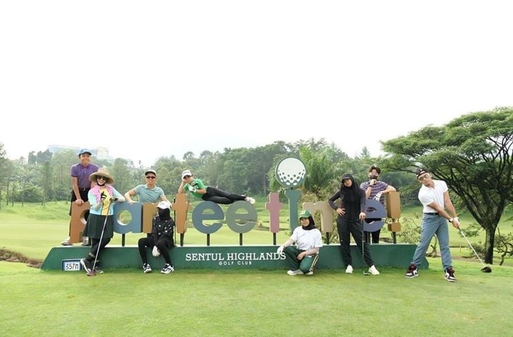 Potret Gen Halilintar Ikut Turnamen Golf (instagram/@genhalilintar)