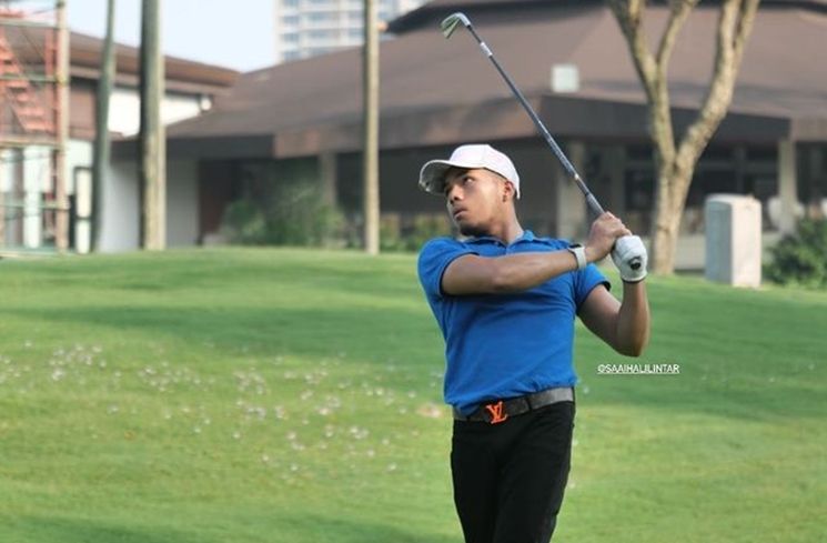 Potret Gen Halilintar Ikut Turnamen Golf (instagram/@genhalilintar)