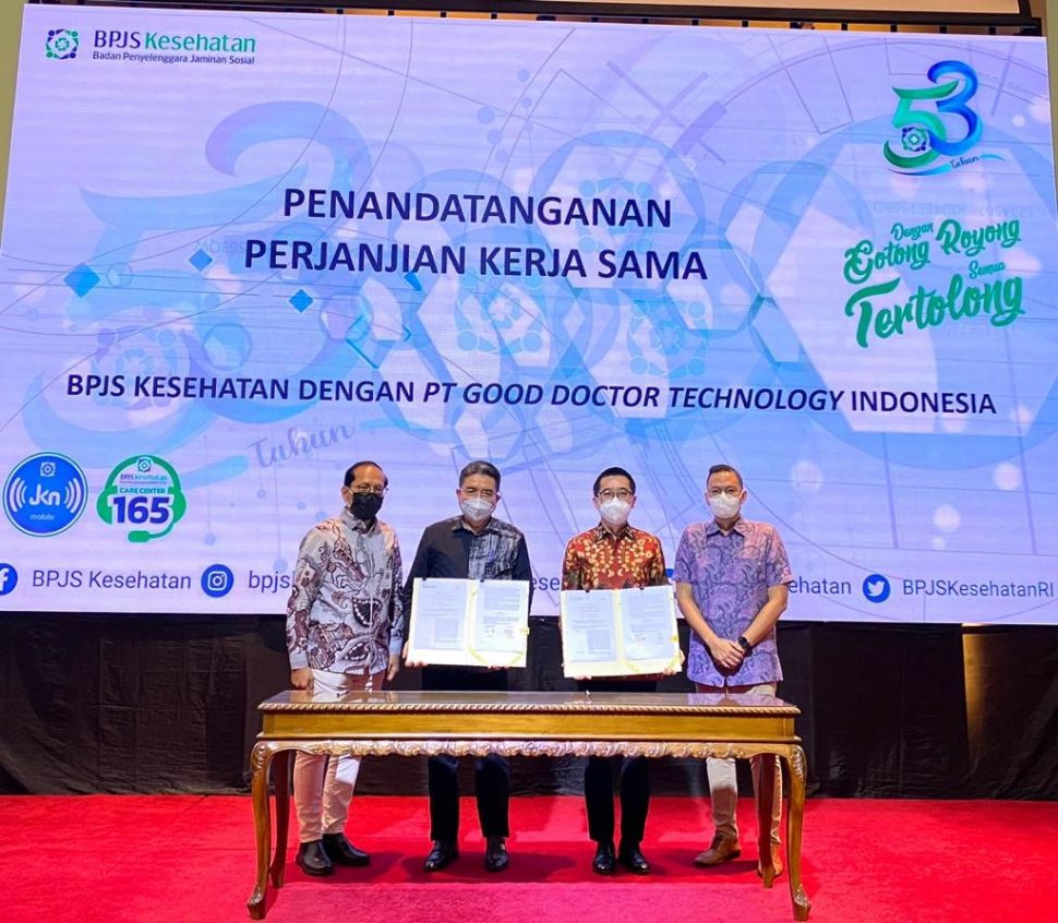 BPJS Kesehatan menggandeng PT Good Doctor Technology Indonesia (Good Doctor) dalam kerja sama penyediaan layanan pengiriman untuk distribusi obat dalam uji coba telemedicine Jaminan Kesehatan Nasional (JKN). (Dok. Good Doctor)