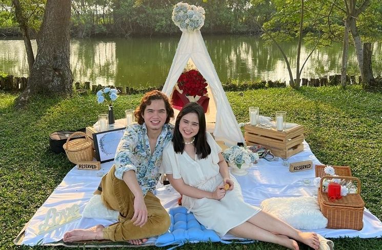 Anniversary Pacaran Dul Jaelani dan Tissa Biani (Instagram/@tissabiani)