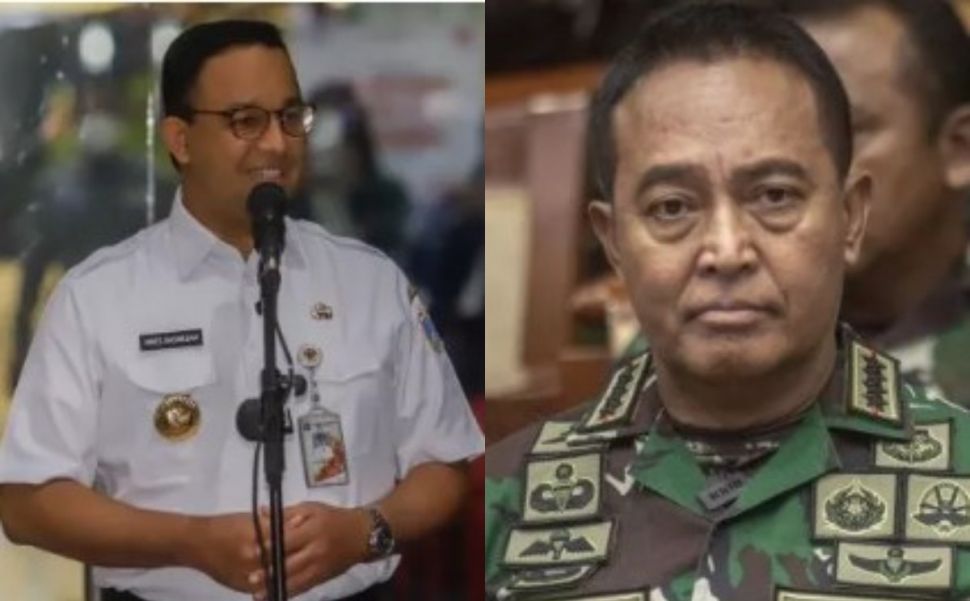 Anies Baswedan dan Andika Perkasa