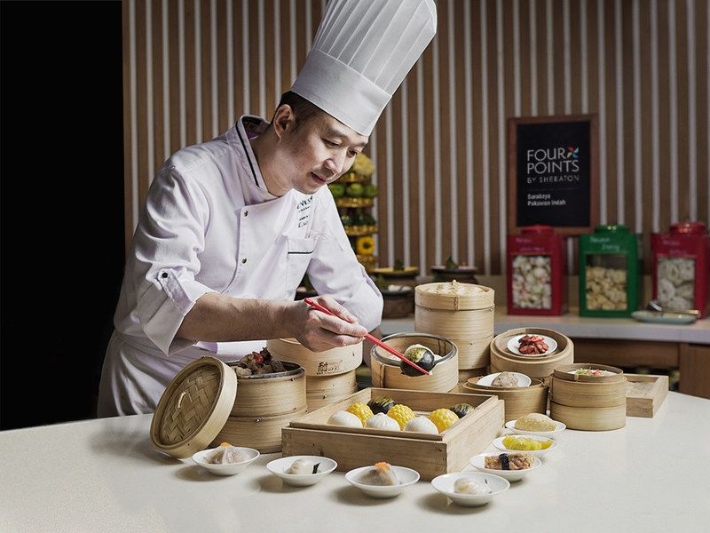 Chef Ah Djiek, dari Hong Kong (Dok Four Points Pakuwon Indah Surabaya)