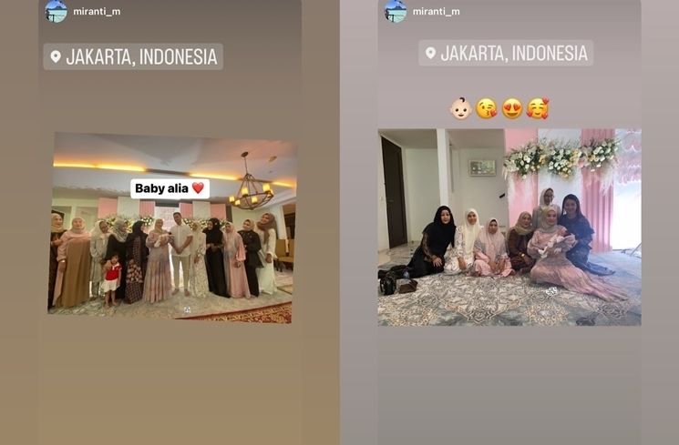 Potret Akikah Baby Alia Anak Zaskia Gotik (Instagram/@zaskia_gotix)