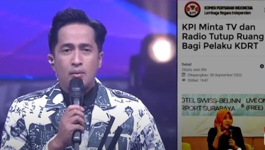 Rizky Billar diberhentikan sebagai host Dangdut Academy 5 (YouTube/Indosiar)