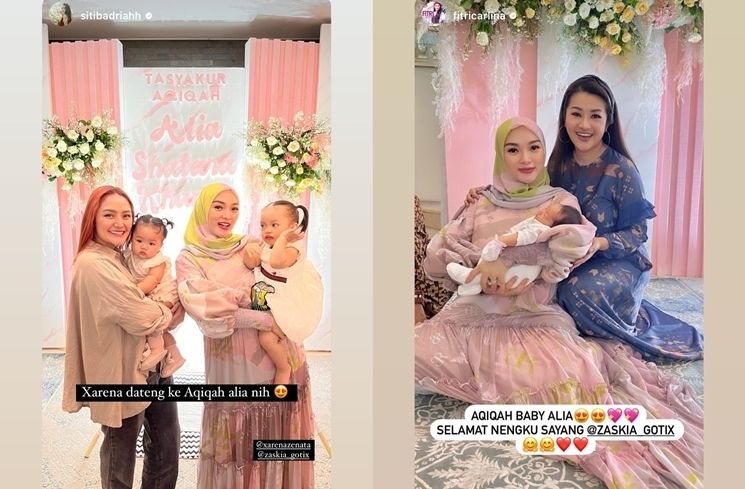 Potret Akikah Baby Alia Anak Zaskia Gotik (Instagram/@zaskia_gotix)