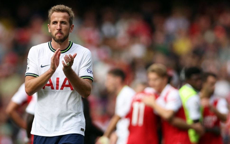 Penyerang Tottenham Hotspur, Harry Kane. [ADRIAN DENNIS / AFP]