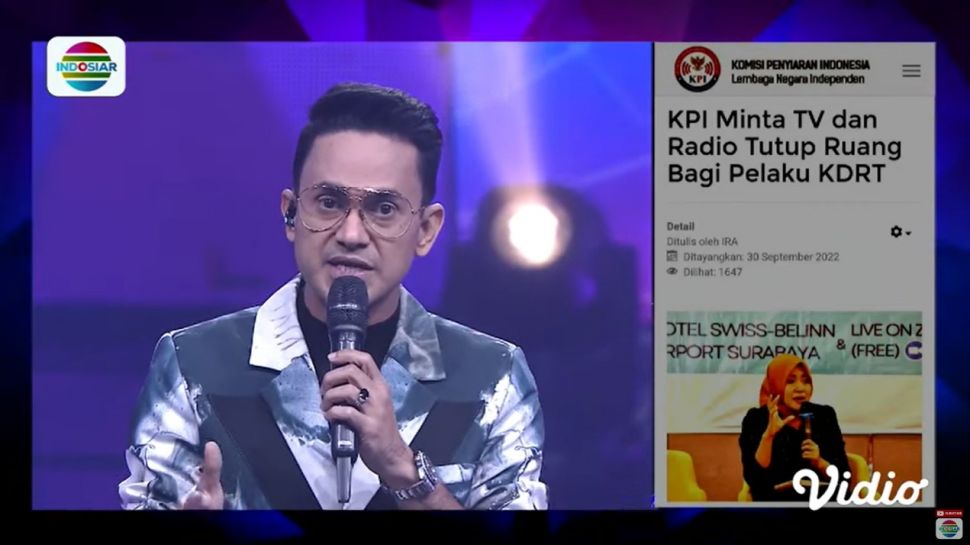 Momen Rizky Billar didepak dari D Academy 5 (YouTube/Indosiar)