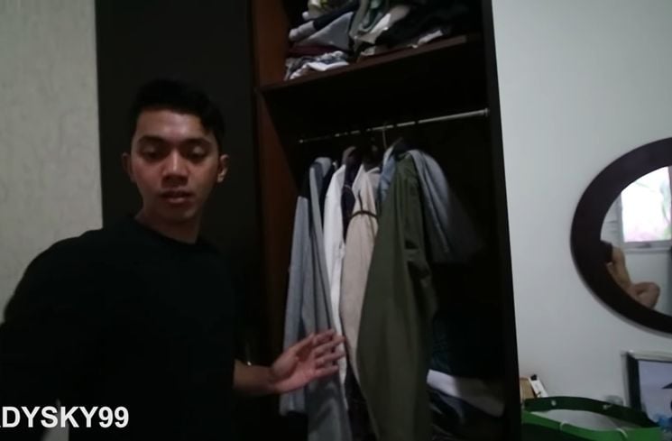 Potret Apartemen Rizky Billar Sebelum Kenal Lesti Kejora (YouTube ADY SKY)