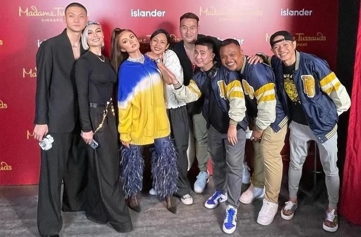 Momen Agnez Mo Jumpa 'Kembaran' di Madame Tussauds (instagram)