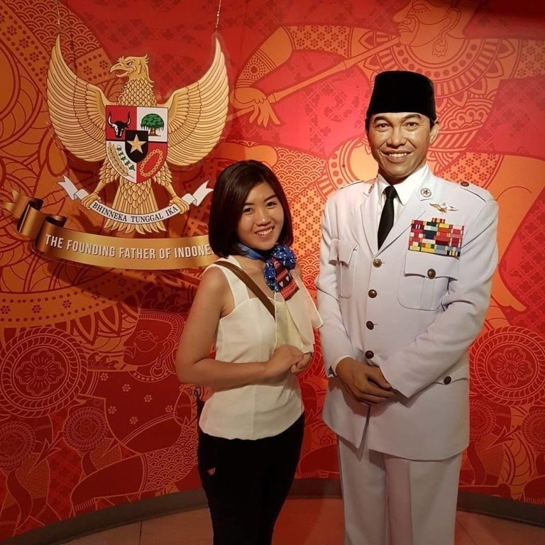 Pesohor Indonesia yang Dibuatkan Patung Lilin di Madame Tussauds(isabellagustiani)