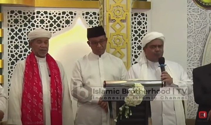 Pertemuan Anies dan Habib Rizieq (Tangkapan Layar/YouTube)