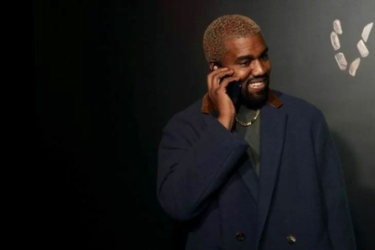 Kanye West. [REUTERS/Allison Joyce/Antara]