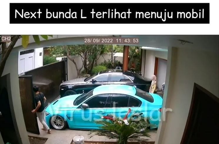 Momen Lesti Kejora Terekam CCTV (instagram/@virus.leslar)