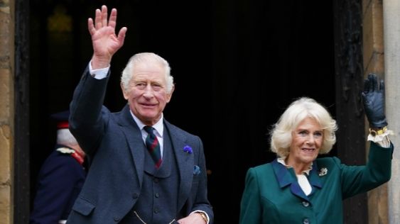 Raja Charles III dan Permaisuri Camilla (twitter/@RoyalFamily)