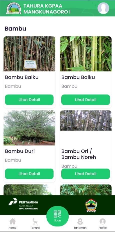 Sebagai bentuk pengembangan dari program konservasi keanekaragaman hayati yang ada di Kawasan Gunung Lawu, Pertamina bekerjasama dengan Balai Taman Hutan Raya KGPAA Mangkunagoro I sebagai pengelola kawasan tersebut untuk menciptakan sistem informasi berbasis aplikasi ponsel pintar (smartphone), bernama SIHATI TAHURA. [Dok Pertamina]