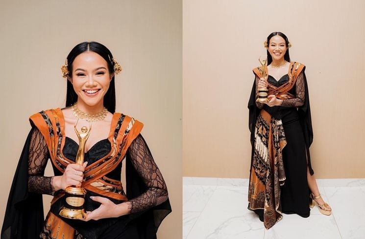 Gaya Artis di AMI Awards 2022 (instagram/@yurayunita)