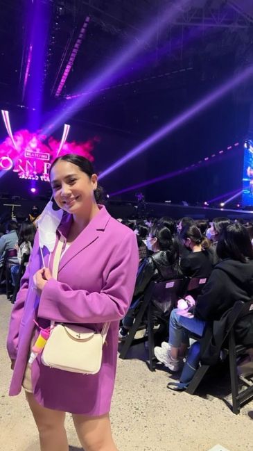 Momen Nagita Slavina Nonton Konser Blackpink. (Instagram/raffinagita1717)