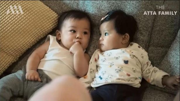 Momen Playdate Baby Ameena dan Baby Izz. (YouTube/AH)