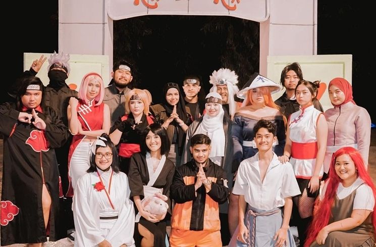 Potret Cosplay Unik di Ultah Fadil Jaidi (Instagram/@fadiljaidi)