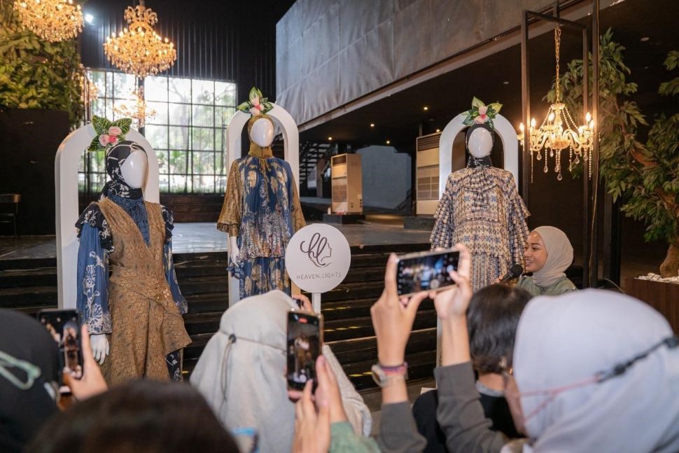 Produk yang Heaven Lights tampilkan di acara Tokopedia “Dukung Pegiat Usaha Lokal Bangun Bisnis Setara Brand Kelas Dunia” merupakan produk yang mereka bawa ke New York Fashion Week (NYFW). (Dok: Tokopedia)