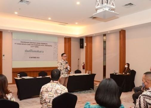 The Manohara Hotel Yogyakarta Resmi Menerima Sertifikat Usaha Pariwisata 