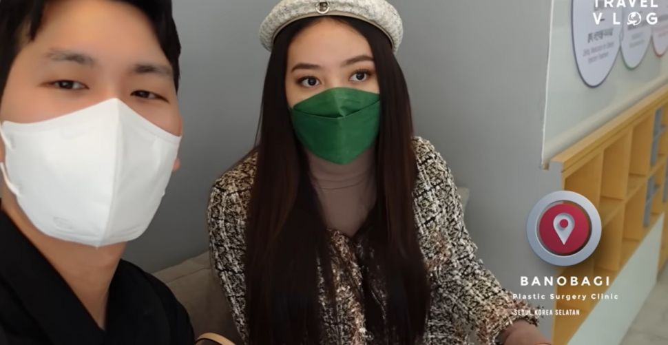 Momen Natasha Wilona perawatan di Korea. (YouTube/Natasha Wilona)