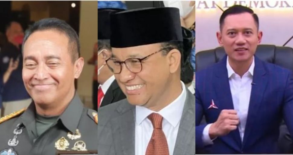 Andika Perkasa, Anies Baswedan, dan AHY